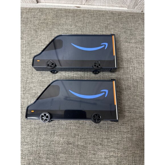 Set of 2 Delivery Truck Van Shaped Gift Card Holders and Blue Gift Bag EMPTY - Picture 2 of 10